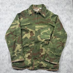 Vintage 70s Ranger Frog Skin Duck Camo Hunting Jacket Men M Reversible Jacket